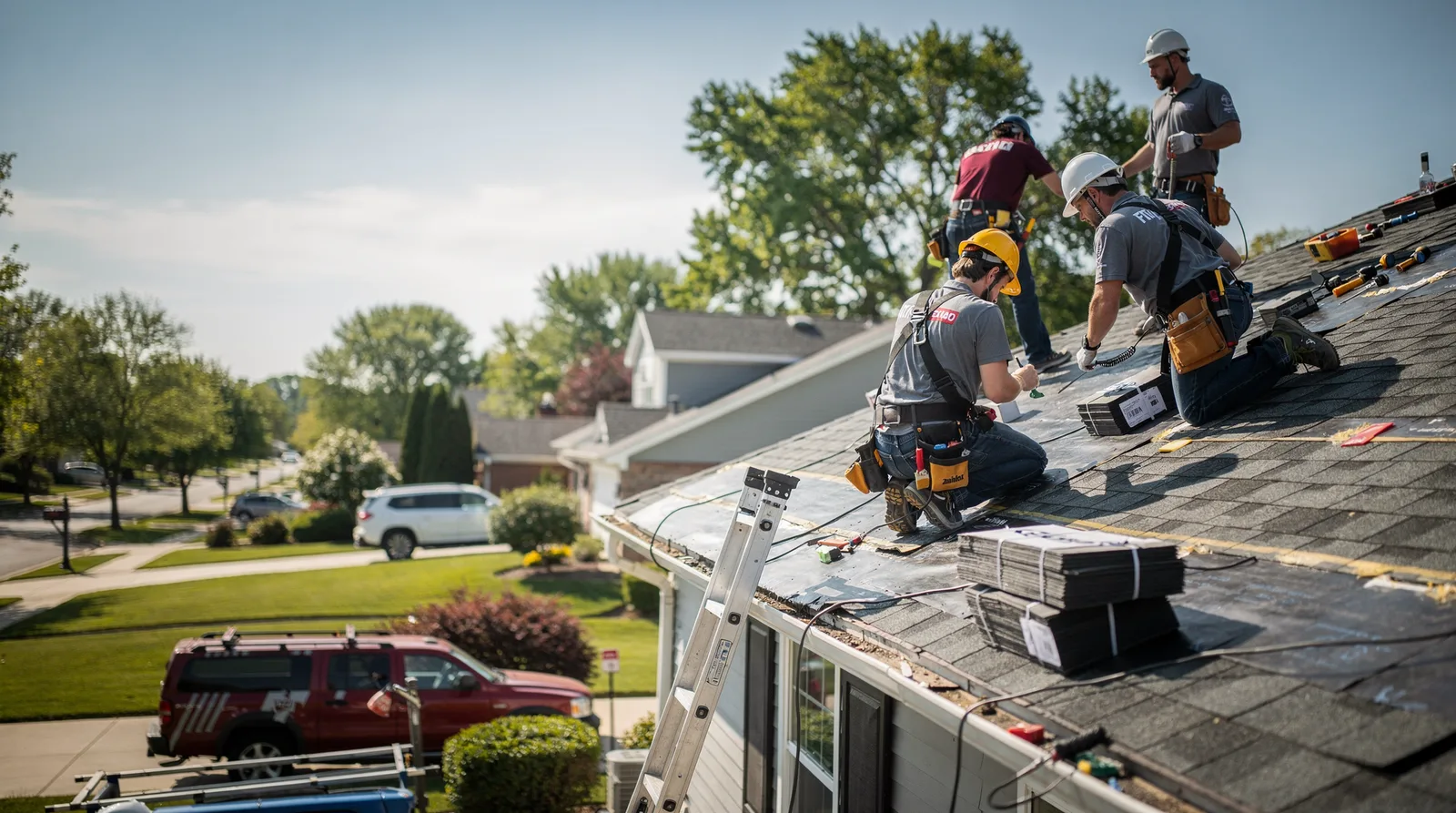 Roof Repair in Morrow, GA around you
